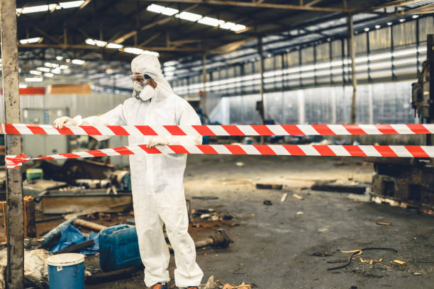 Professional Unattended Death Cleanup technician working in Waynetown, IN